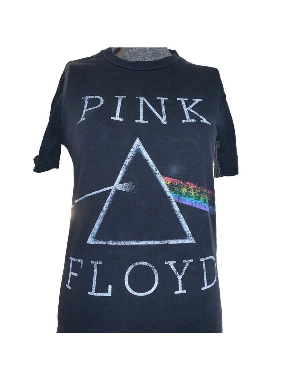 Pink Floyd Prism Graphic Black T-Shirt Women's S/P